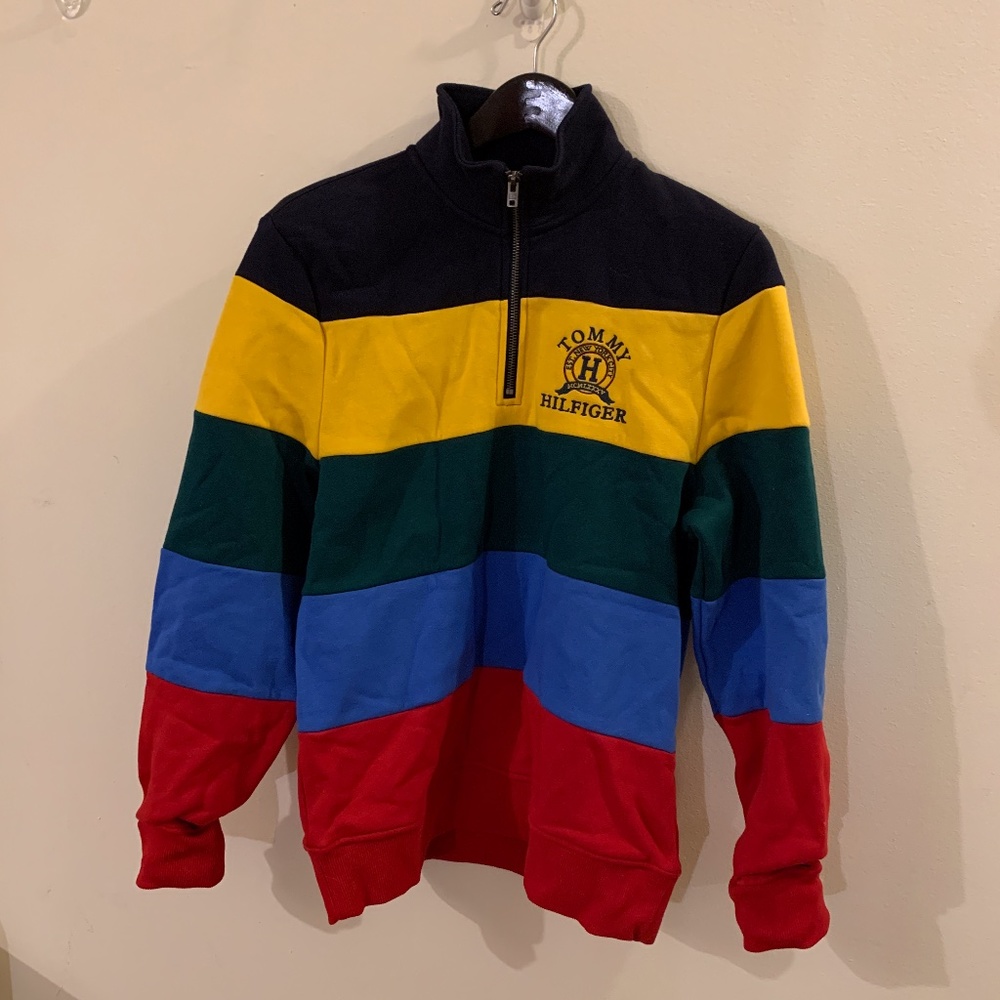Tommy Hilfiger Bold Strip Mens Sweatshirt